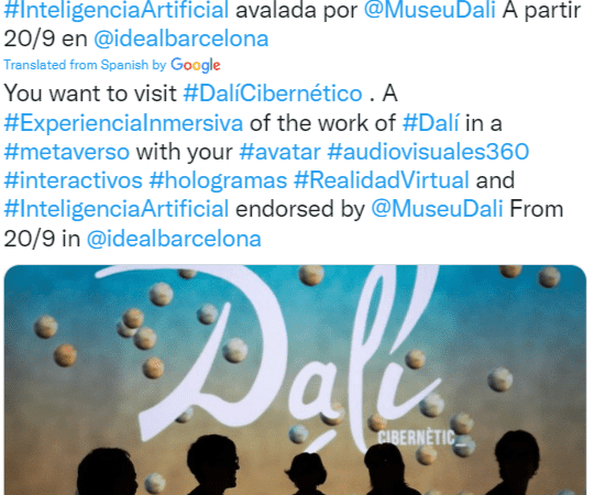 Salvador Dalí Enters The Metaverse With an Immersive Art Exhibition