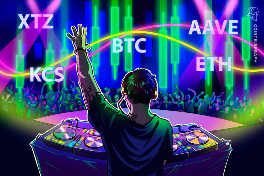 Top 5 cryptocurrencies to watch this week: BTC, ETH, XTZ, KCS, AAVE