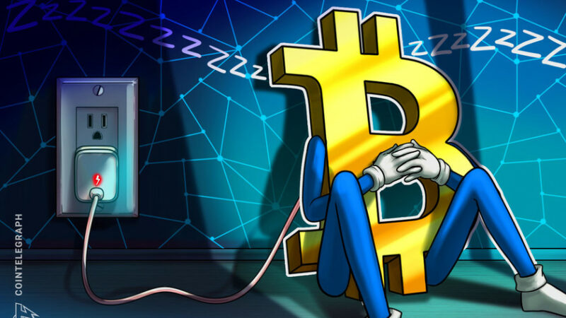 Bitcoin network power demand falls to 10.65GW as hash rate sees 14% drop