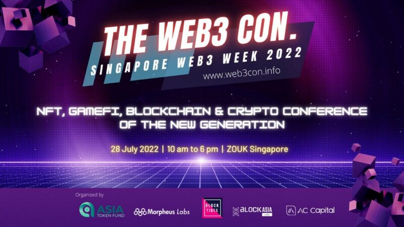 Asia’s first physical metaverse-themed Web3, NFT and crypto conference happening in Singapore