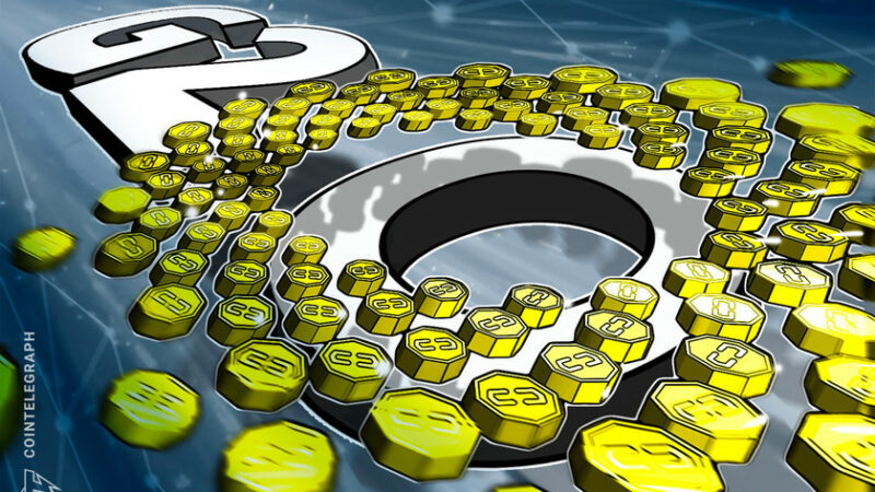 G20 regulator to present global crypto rules in October 2022