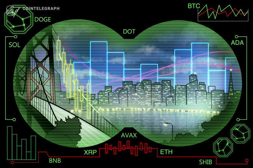 Price analysis 7/8: BTC, ETH, BNB, XRP, ADA, SOL, DOGE, DOT, SHIB, AVAX