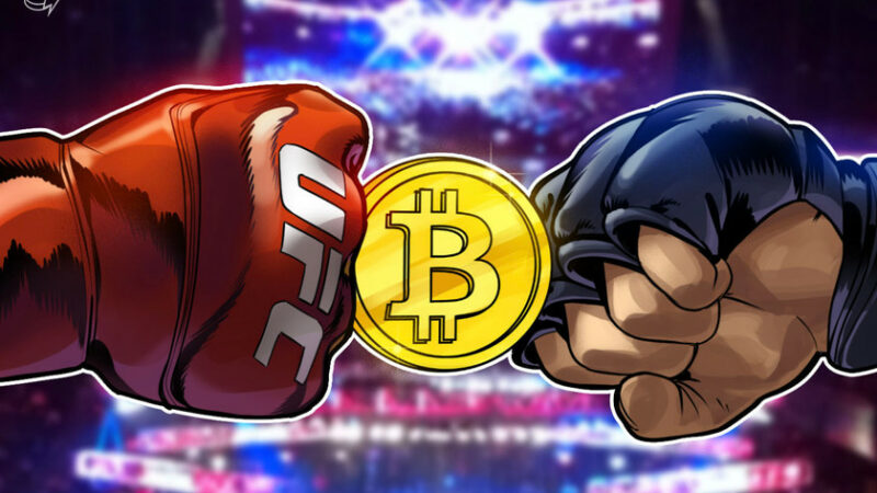 UFC fighter will receive full salary in Bitcoin, shrugs off crypto market volatility