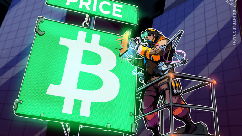 Bitcoin sits at range high as realized price sparks BTC ‘macro signal’