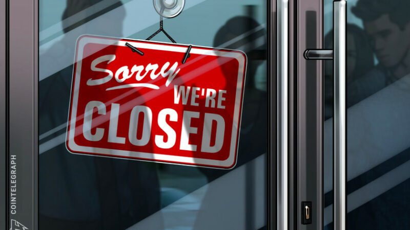 Exit stage left — Eqonex to close crypto exchange after two years