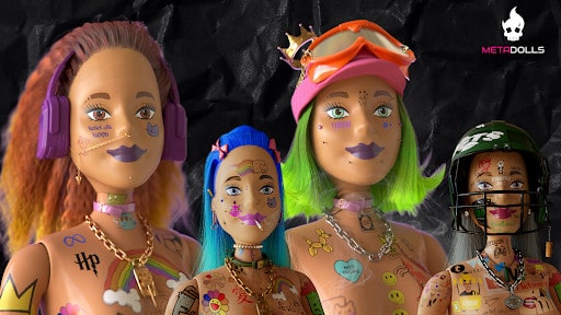 Metadolls Announced Its First NFT Tattoo Shop