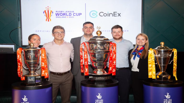 CoinEx, the Official Sponsor of RLWC 2021, Fires Up the Audience in Manchester
