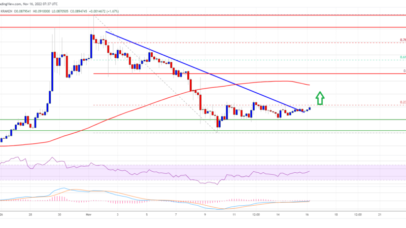 Dogecoin (DOGE) Prints Bullish Pattern, Why It Could Surge to $0.11