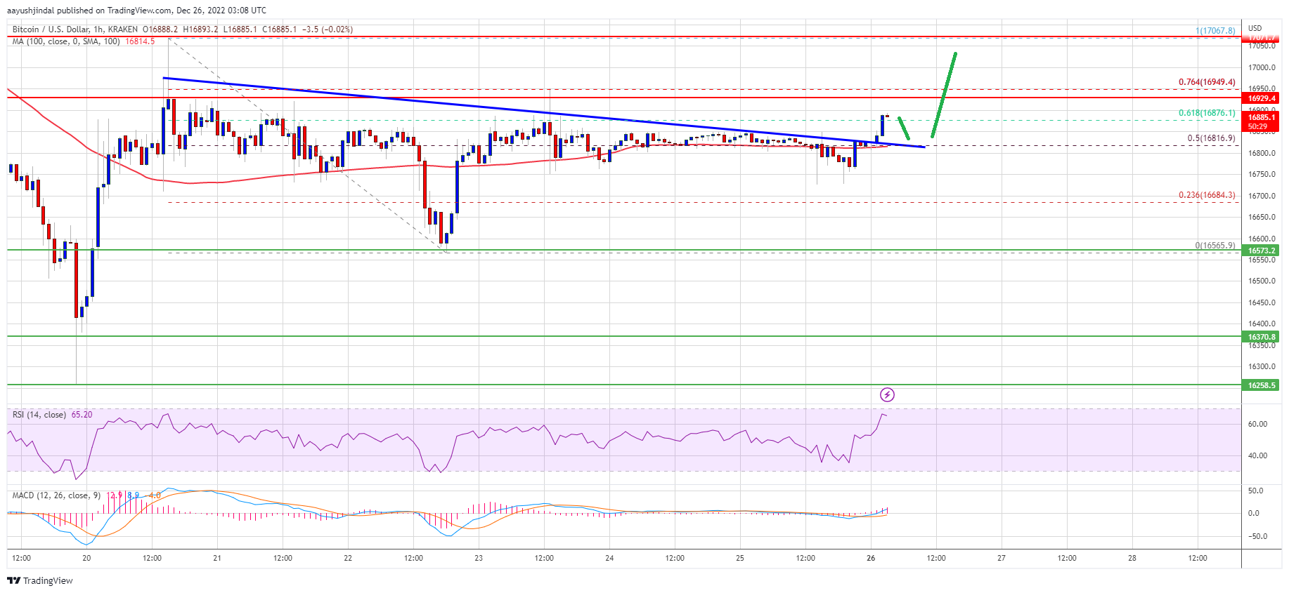 Bitcoin Price Close Above $17.5K Could Spark Larger Degree Recovery