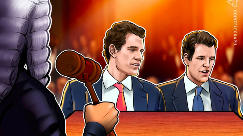Crypto investors sue Winklevoss twins over interest accounts on Gemini