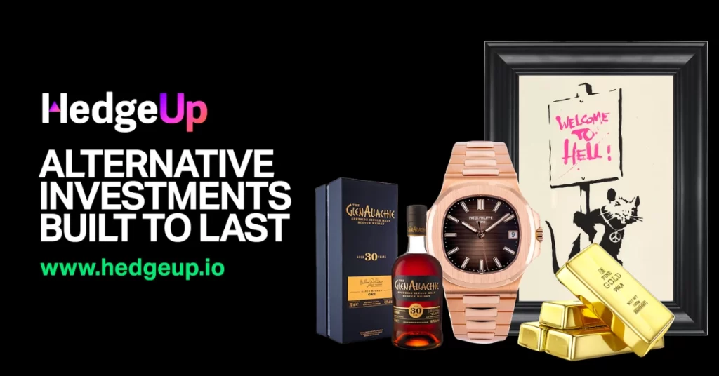 With HedgeUp, Luxury Watch, Whiskey, And Wine Investments Have a Place On The Blockchain