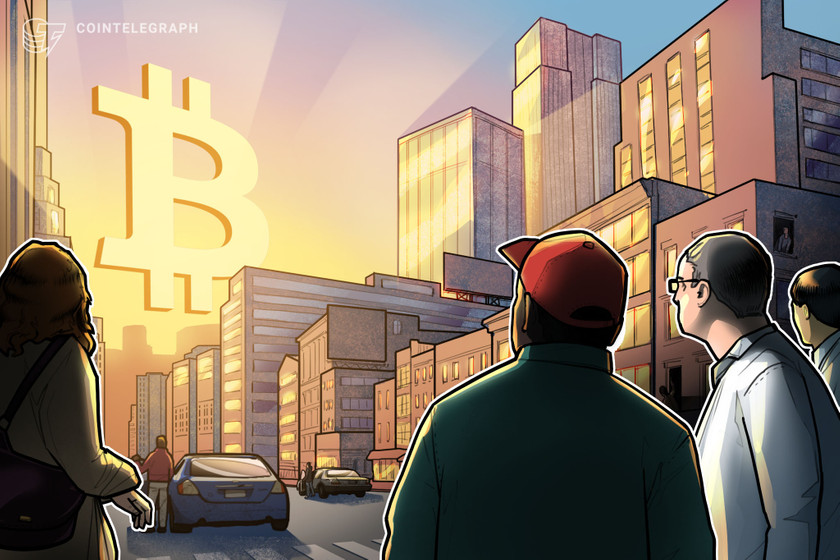 Bitcoin B logo lights up Germany’s tallest building in Berlin