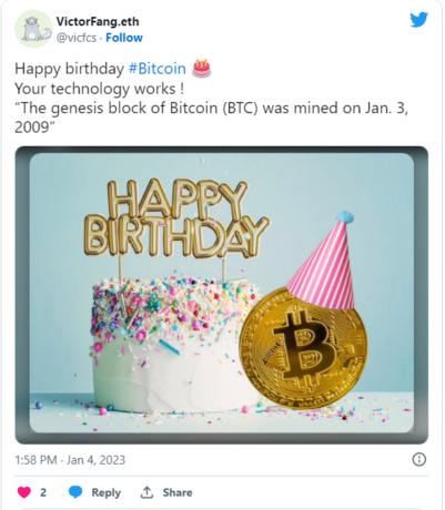 Bitcoin Turns 14 As King Crypto Pushes Towards $17,000 Level