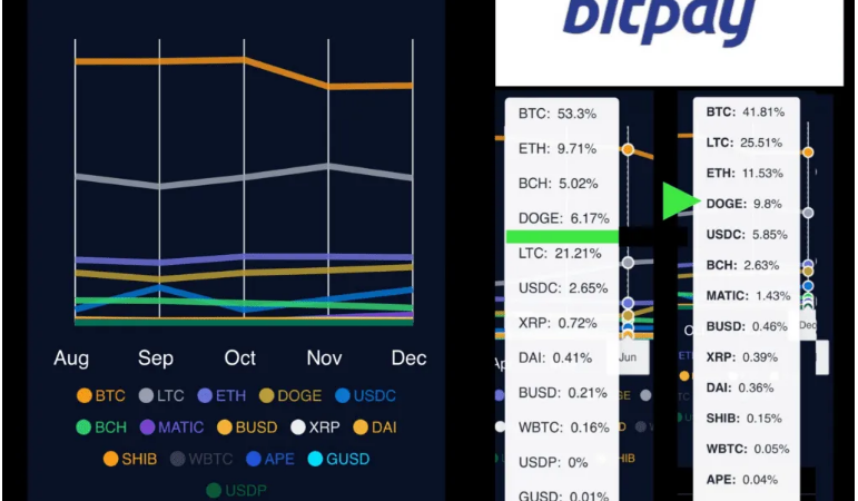 Dogecoin (DOGE) Is Now 4th Most Popular Cryptocurrency On BitPay
