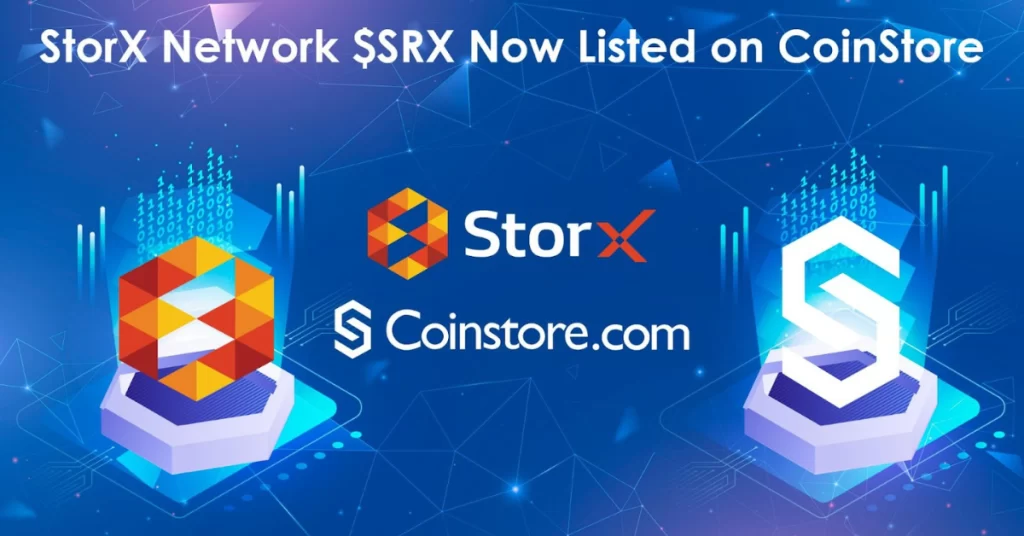 StorX Network (SRX) Is Now Listed On Coinstore.com