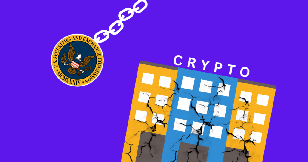 Crypto Market Turns Bearish After SEC Wages War on Digital Asset Staking