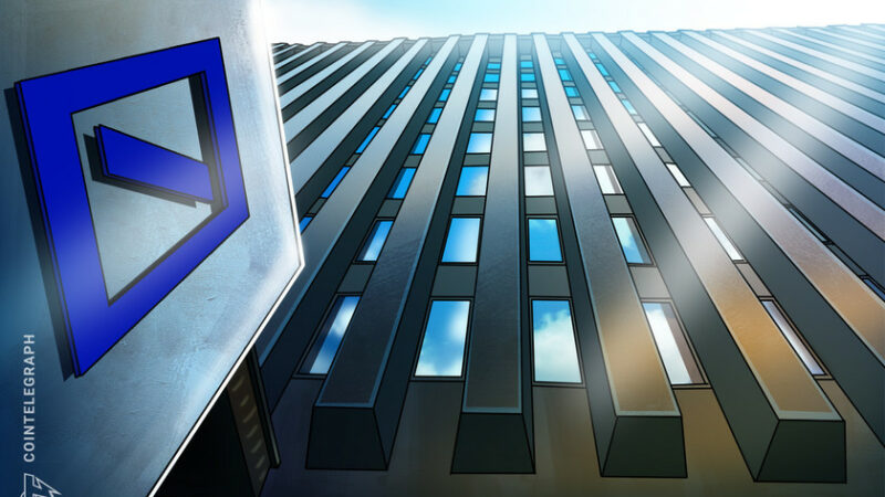 Deutsche Bank completes trial of tokenized investment platform