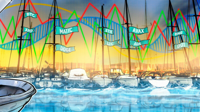 Price analysis 2/3: BTC, ETH, BNB, XRP, ADA, DOGE, MATIC, DOT, LTC, AVAX