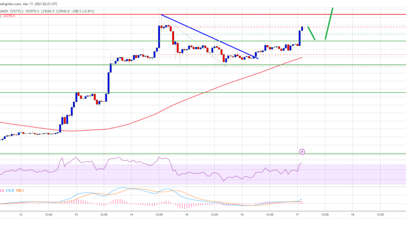 Bitcoin Price Restarts Rally As The Bulls Target New Monthly High