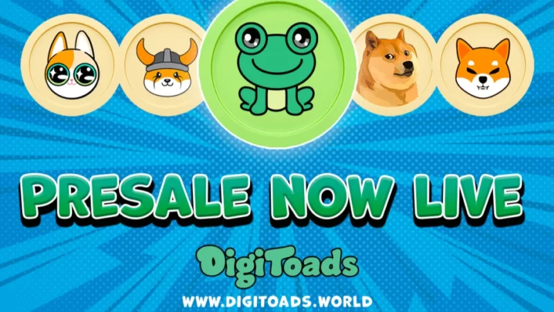 Ethereum (ETH) Prepares For Its Shanghai Upgrade. DigiToads Storms Past $410k Raised In Presale