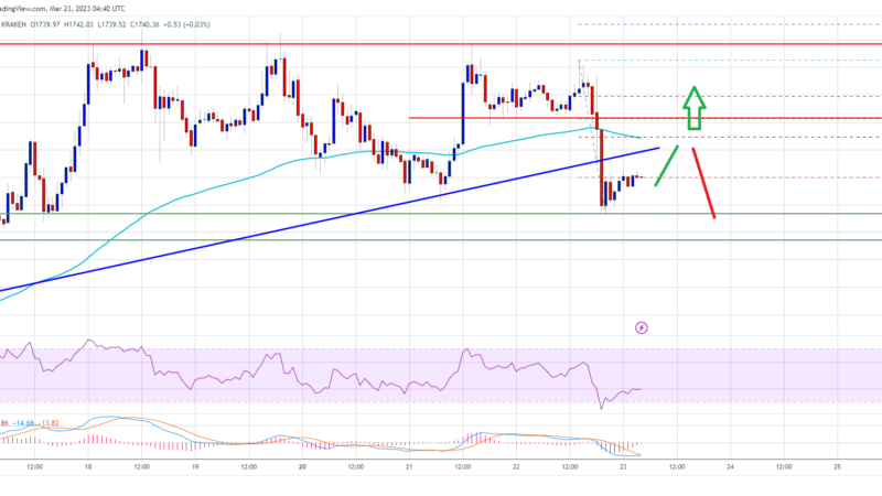 Ethereum Price Just Saw Key Technical Correction But Key Support Intact