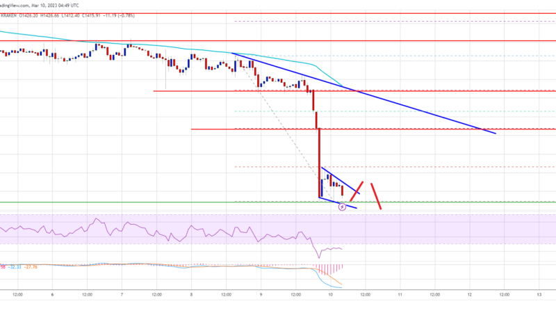 Ethereum Price Nosedives and Signals A Larger Degree Decline