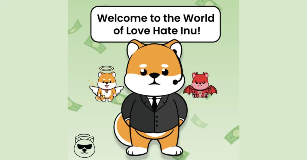 Vote-to-Earn Token Love Hate Inu Hits $2M Funding and Moves to Phase 3 of Presale