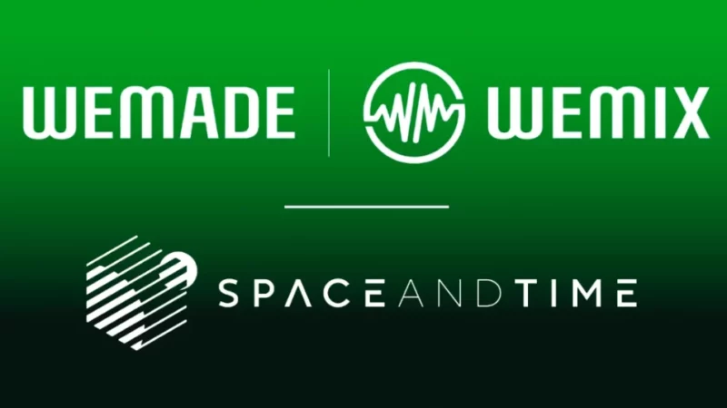 Wemade Taps Space And Time For More Robust Blockchain and Gaming Solutions