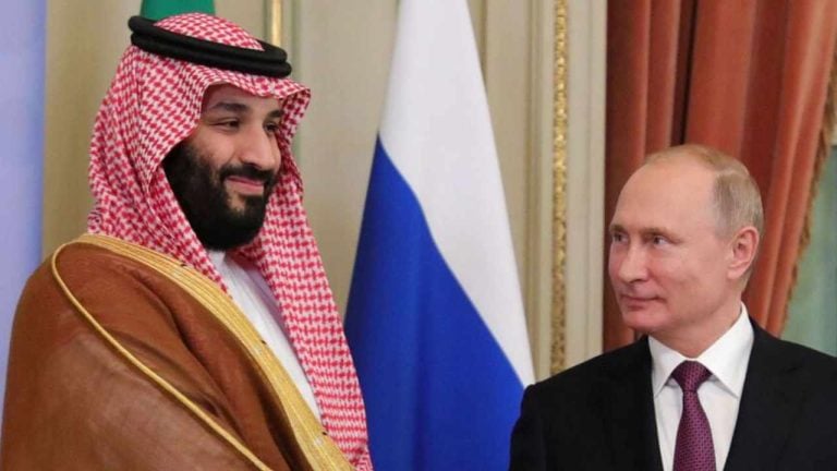 Putin and Saudi Crown Prince Discuss Potential BRICS-Saudi Arabia Collaboration