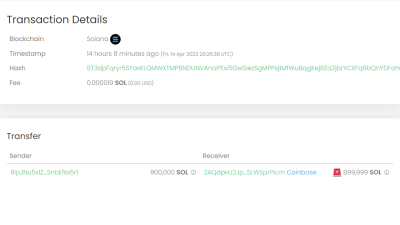 Solana Bearish Signal: $22 Million In SOL Enters Coinbase