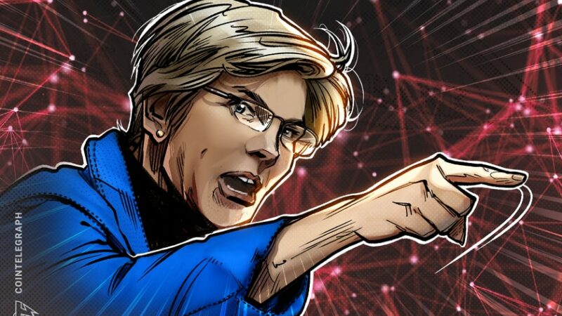 Sen. Elizabeth Warren points to crypto payments as facilitating fentanyl trade in China