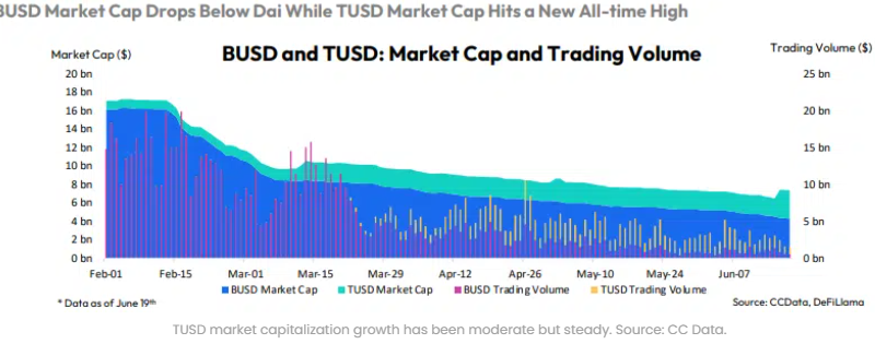 BUSD Market Cap Plunge Of 80% In 2023 Raises Concerns Of Impending Collapse