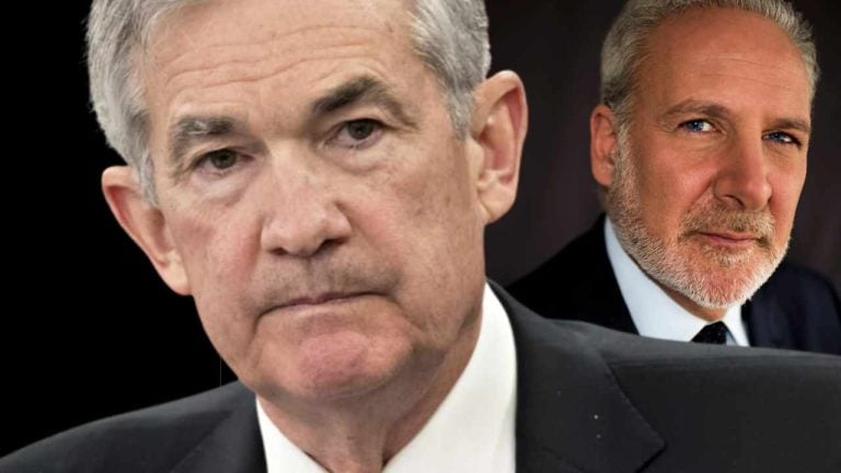 Economist Peter Schiff Slams Fed Chair Over Economic Concerns — Claims Powell Overlooks ‘Far More Relevant’ Factors