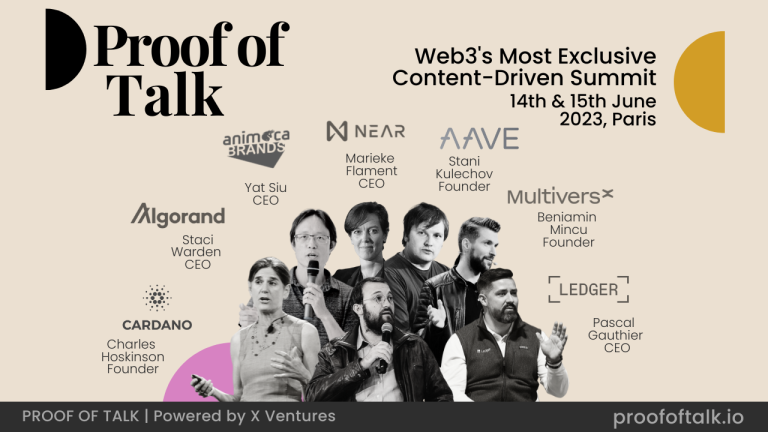 Proof of Talk: The Web3 Summit Powerplay at the Louvre Palace