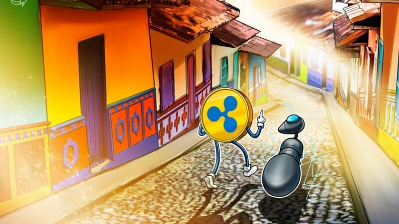 Ripple partners with Colombia’s central bank to explore blockchain technology