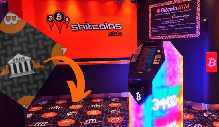 Anonymous Bitcoin ATMs: Disruptive ‘Shitcoins․club’ Sets the Fee to 0% and KYC to €99999999