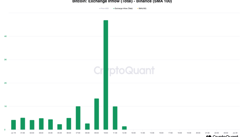 Bitcoin Exchange Inflow Spikes, Is This Bearish?