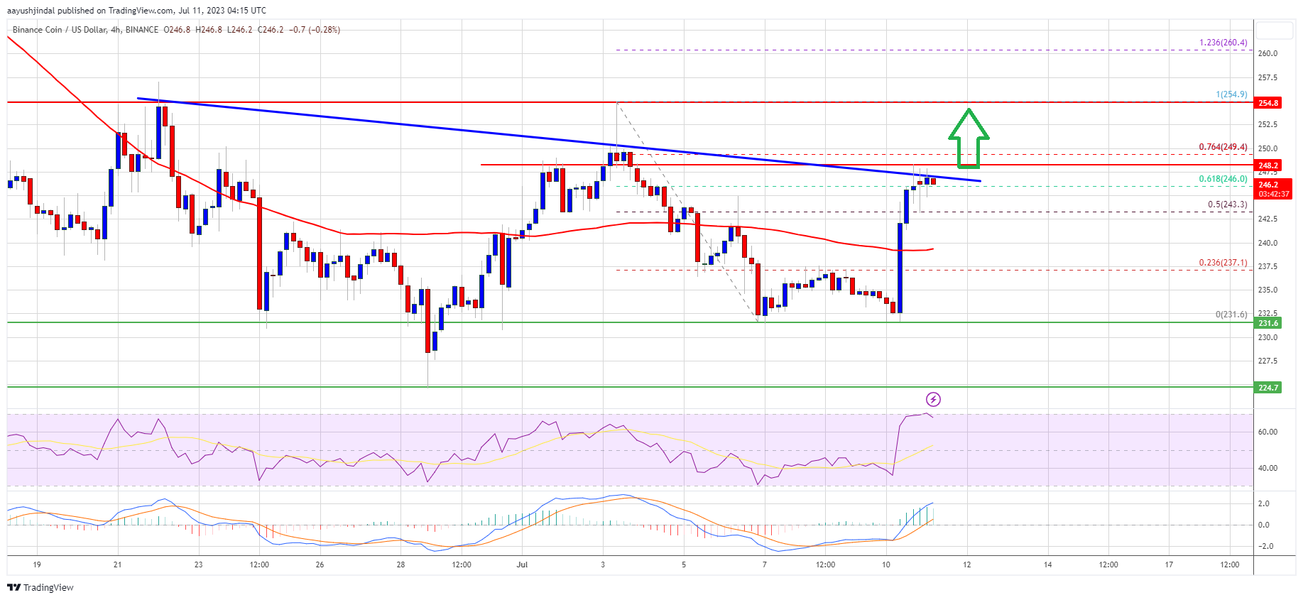 BNB Price at Make-or-Break Levels As The Bulls Aim Big Above This Resistance