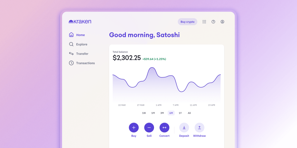 Crypto shouldn’t be cryptic: Introducing Kraken’s refreshed web experience