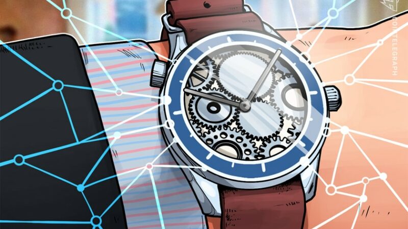 DeFi borrower uses luxury watch-backed NFT as collateral for a loan