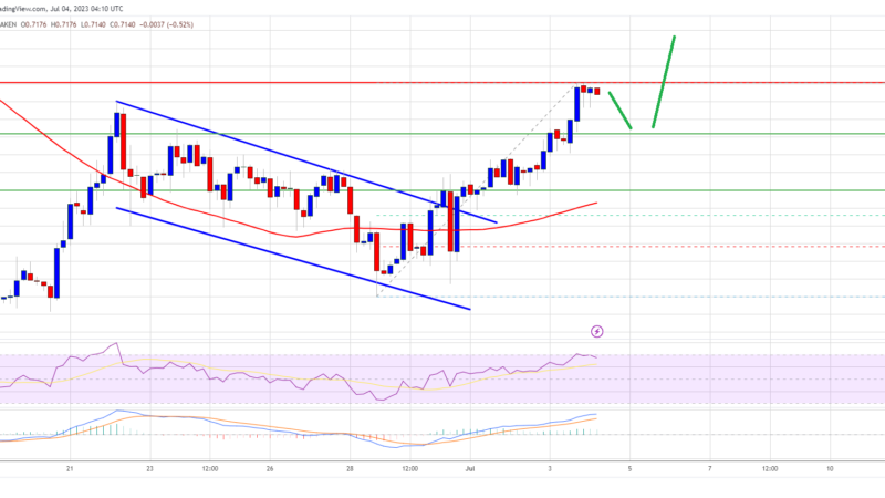 MATIC Price Prediction: Polygon Bulls Aim For $0.80
