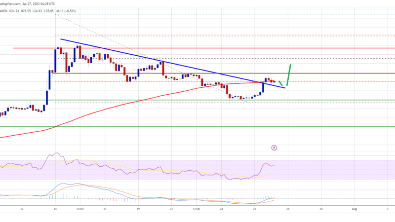 SOL Price Prediction: Solana Hints At Potential Fresh Rally To $30