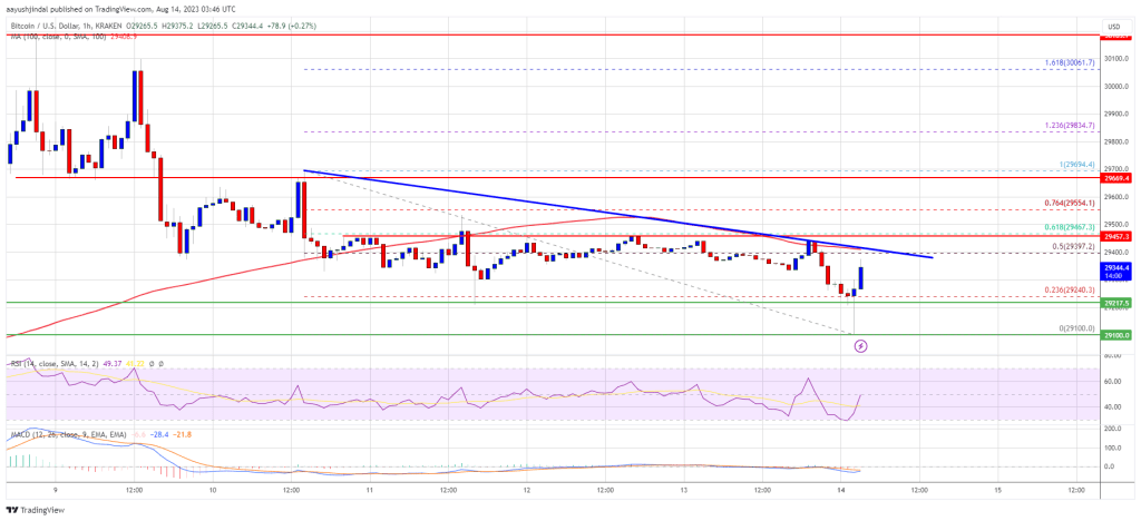 Bitcoin Price Grinds Lower and Turns Vulnerable If It Struggles Below $30K
