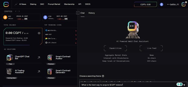 ChainGPT Launches V1, The AI-Powered Dashboard for Navigating Web3