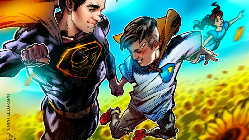 Donate to Ukraine! Children of Heroes crypto charity campaign goes live