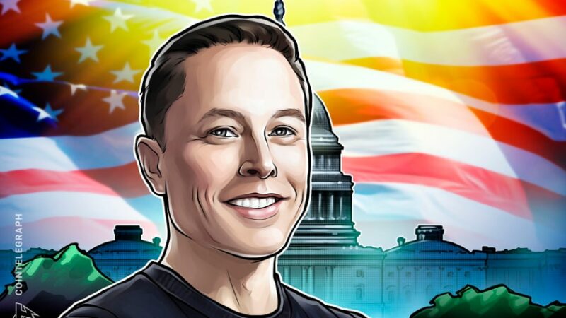 Elon Musk endorses pro-crypto presidential republican candidate