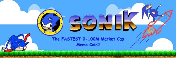 New Meme Coin to Watch: Sonik Coin Launches Presale & Looks to be Fastest Token to $100M Market Cap
