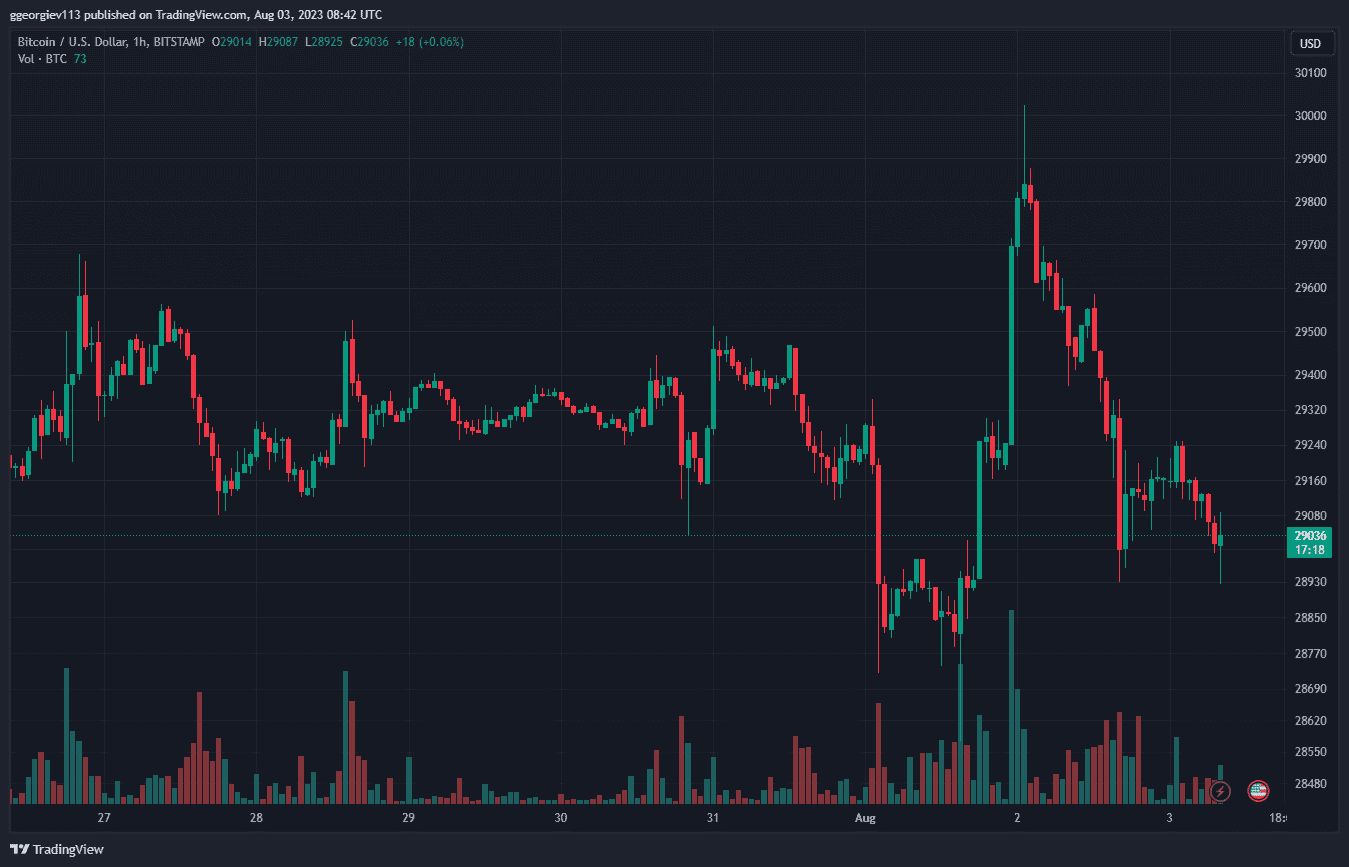 These Tokens Skyrocket While Bitcoin Price Struggles at 29K: Market Watch