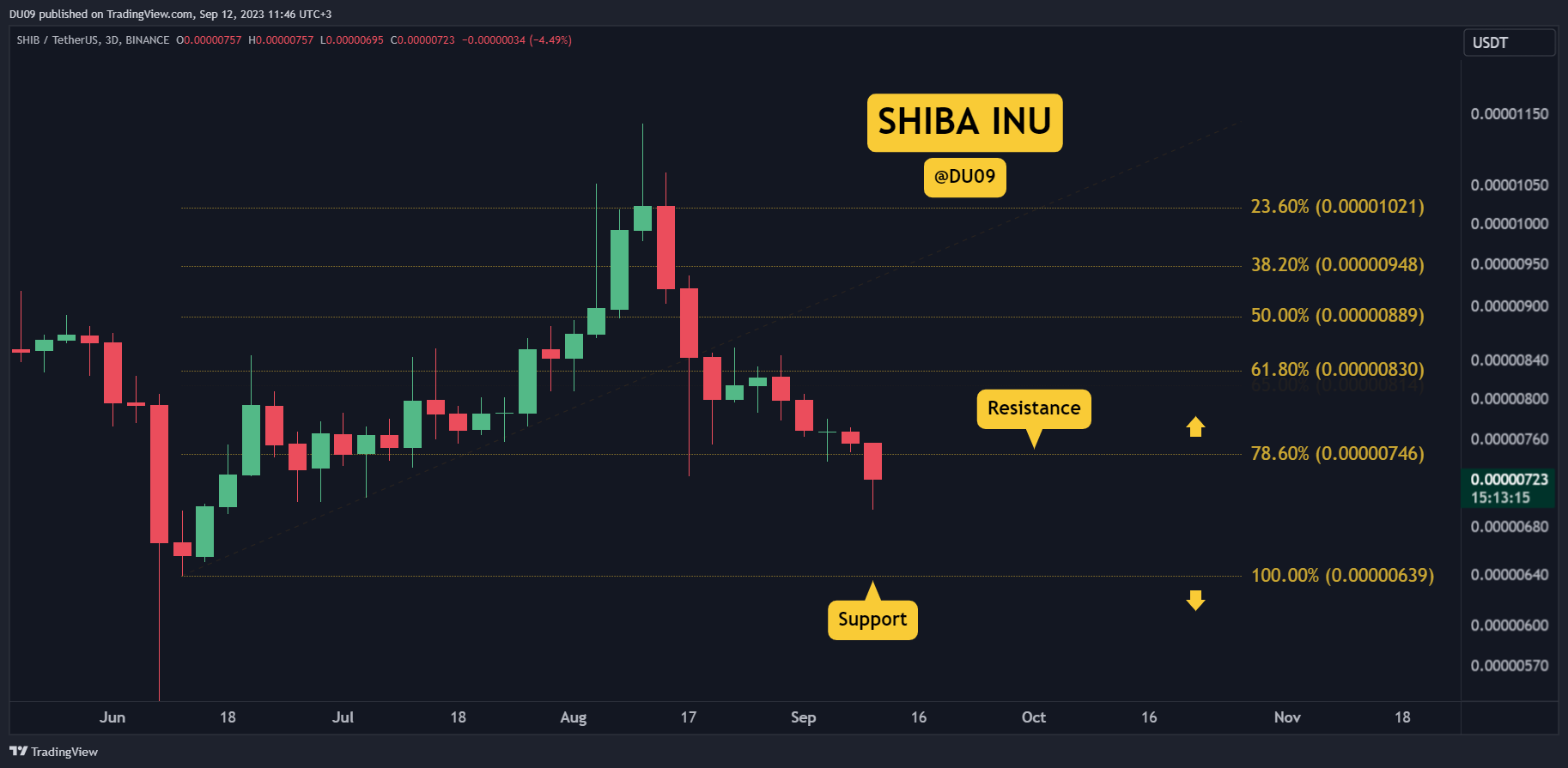 How Low Can SHIB Go? This Support Has to Hold (Shiba Inu Price Analysis)
