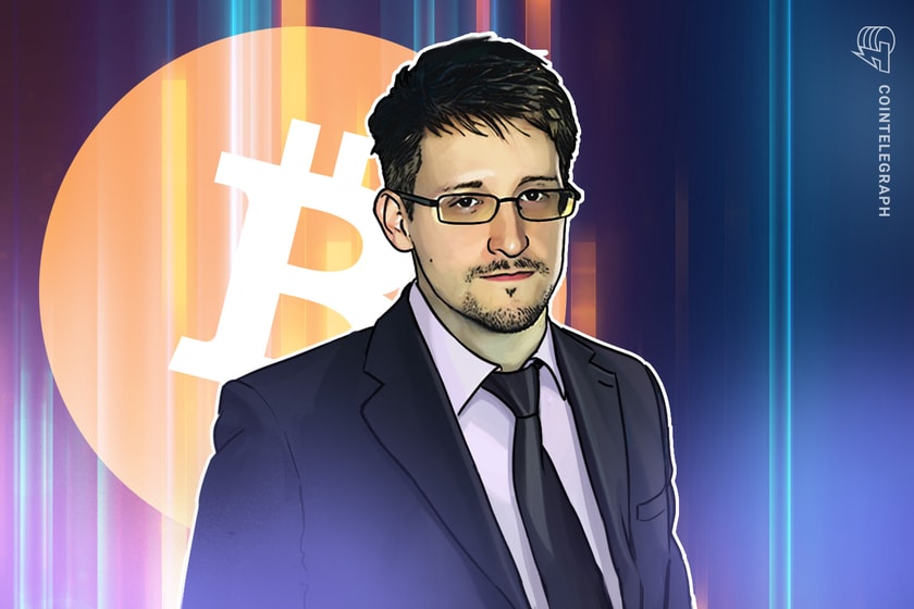 Focus on BTC fundamentals, says Edward Snowden – Bitcoin Amsterdam